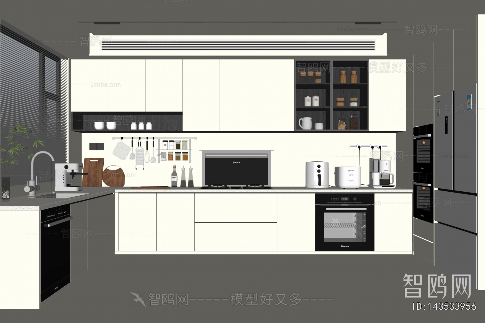 Modern The Kitchen