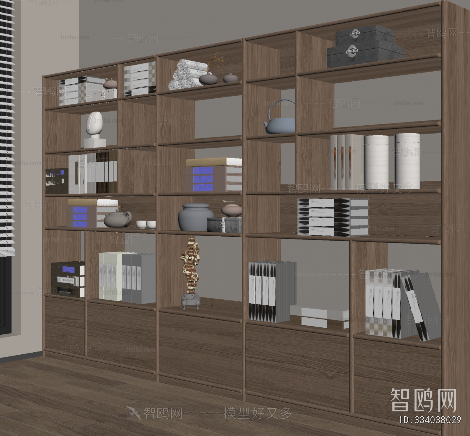 New Chinese Style Bookcase