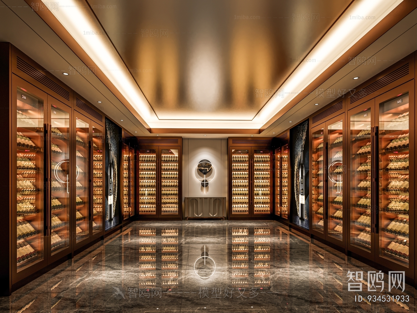 Modern Wine Cellar/Wine Tasting Room