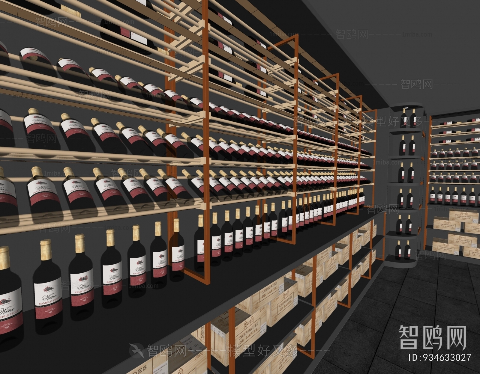 Modern Wine Cellar/Wine Tasting Room