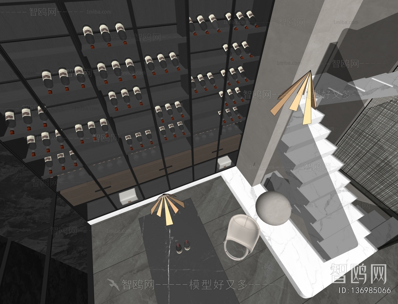 Modern Wine Cellar/Wine Tasting Room