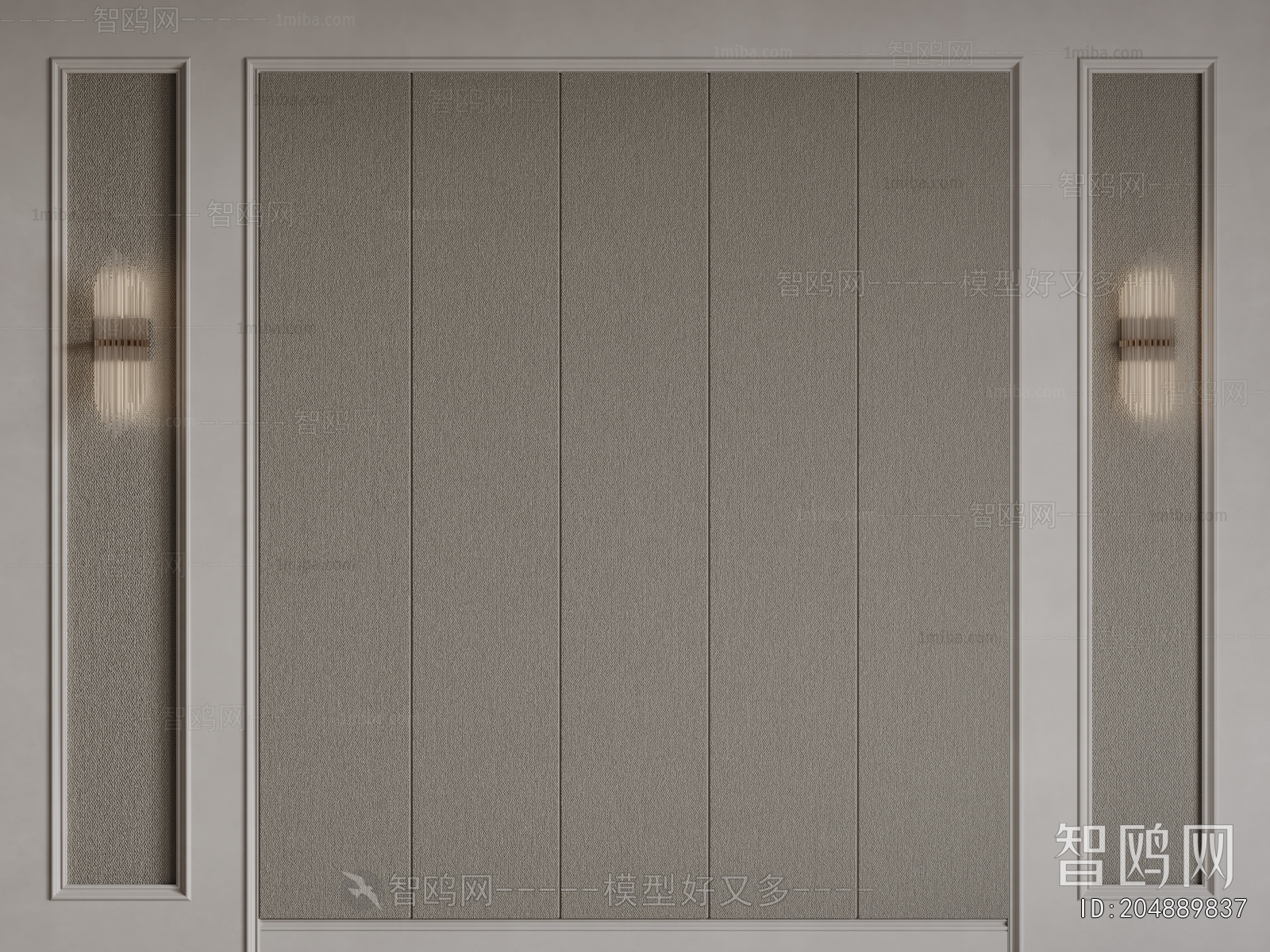 French Style TV Wall