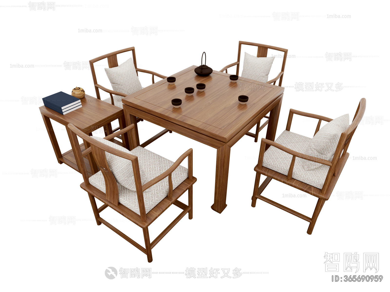 New Chinese Style Dining Table And Chairs