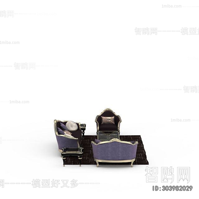 European Style Sofa Combination