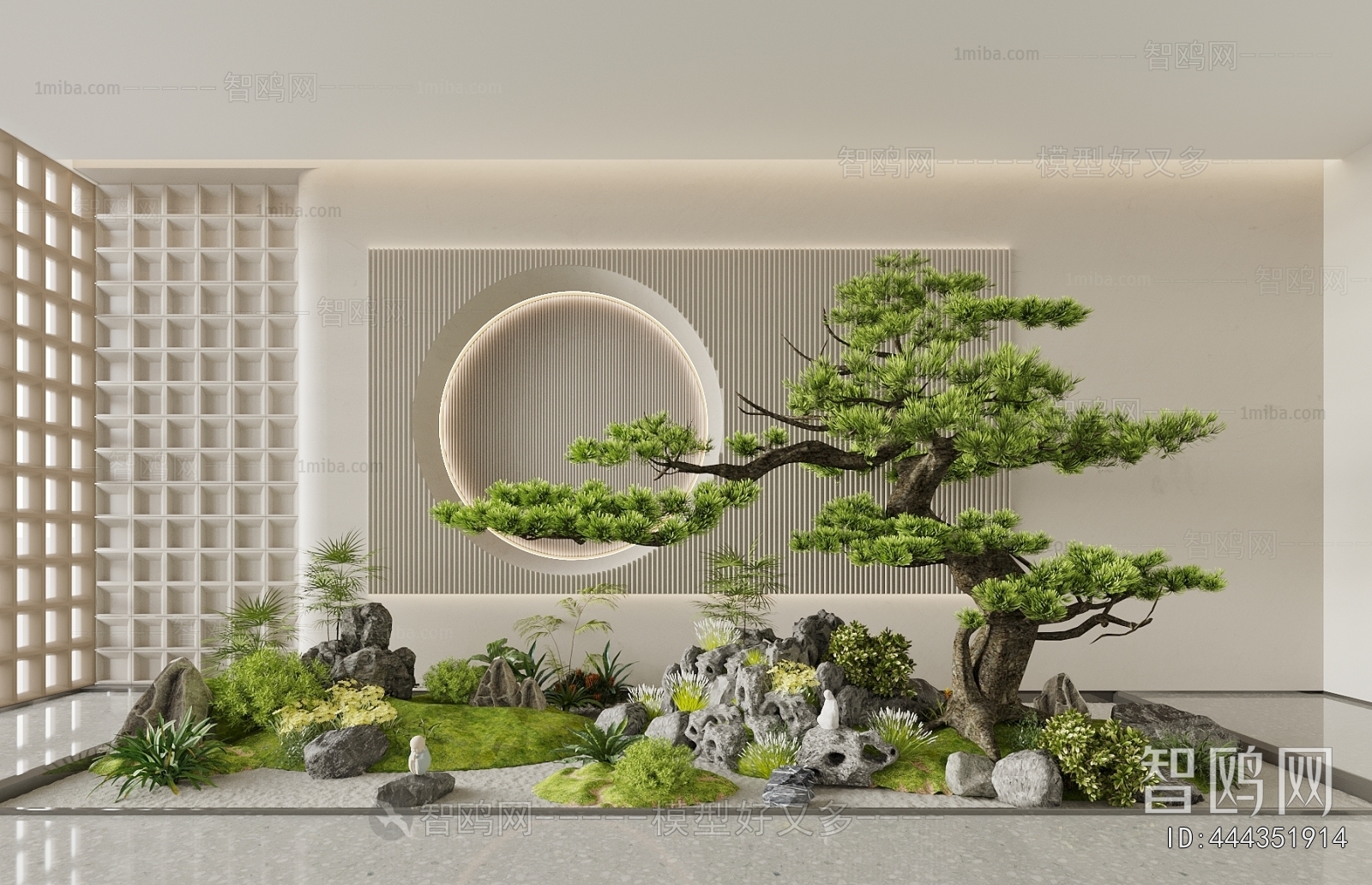 New Chinese Style Plant Landscaping