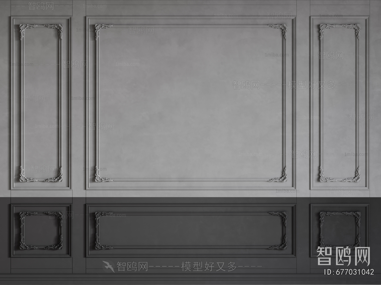 French Style TV Wall