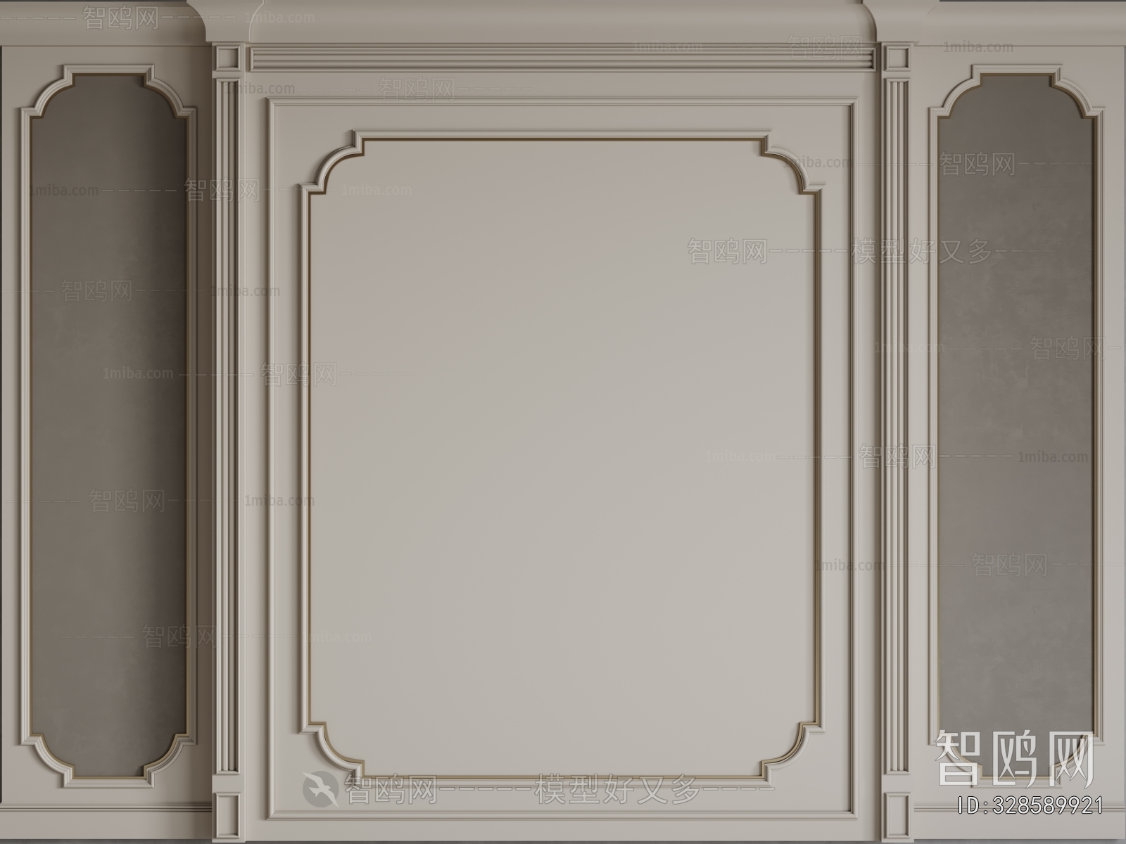 French Style TV Wall