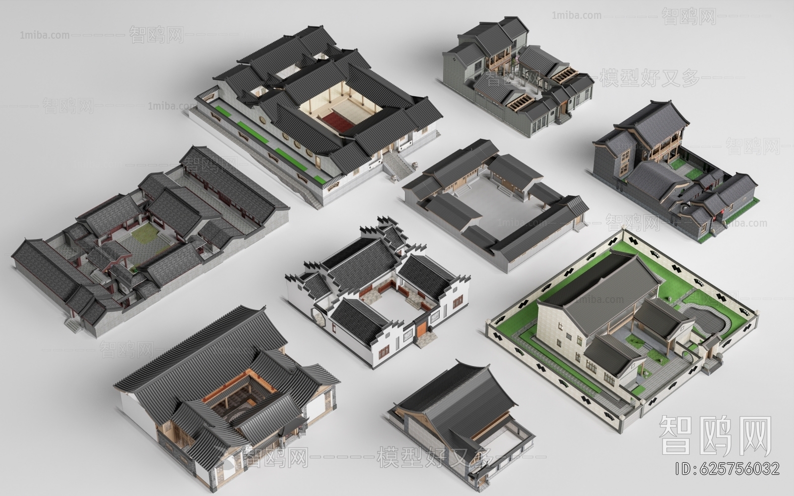 Chinese Style Residential Building