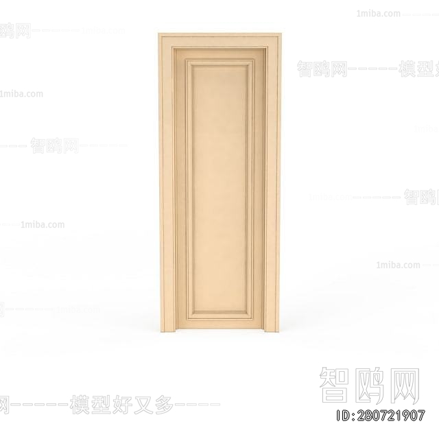 New Chinese Style Single Door