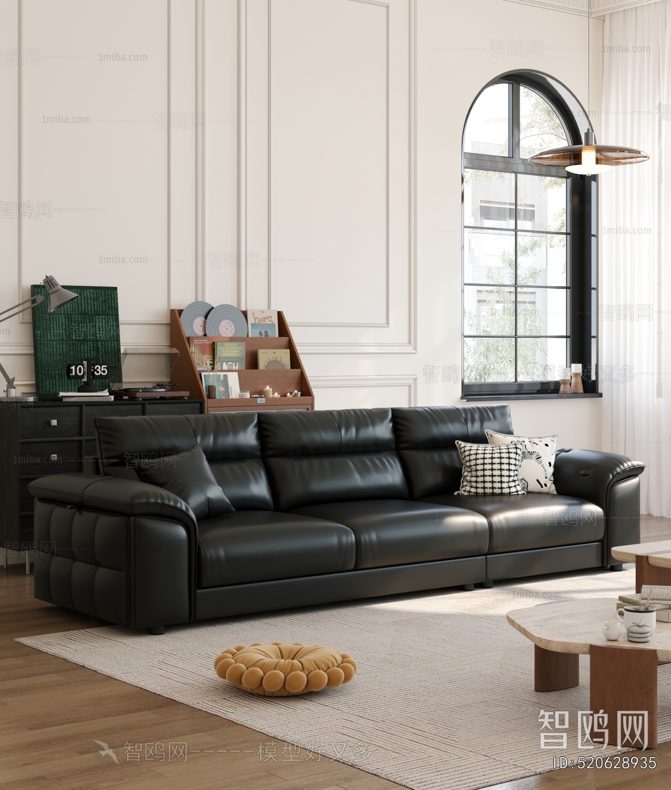 Modern Three-seat Sofa