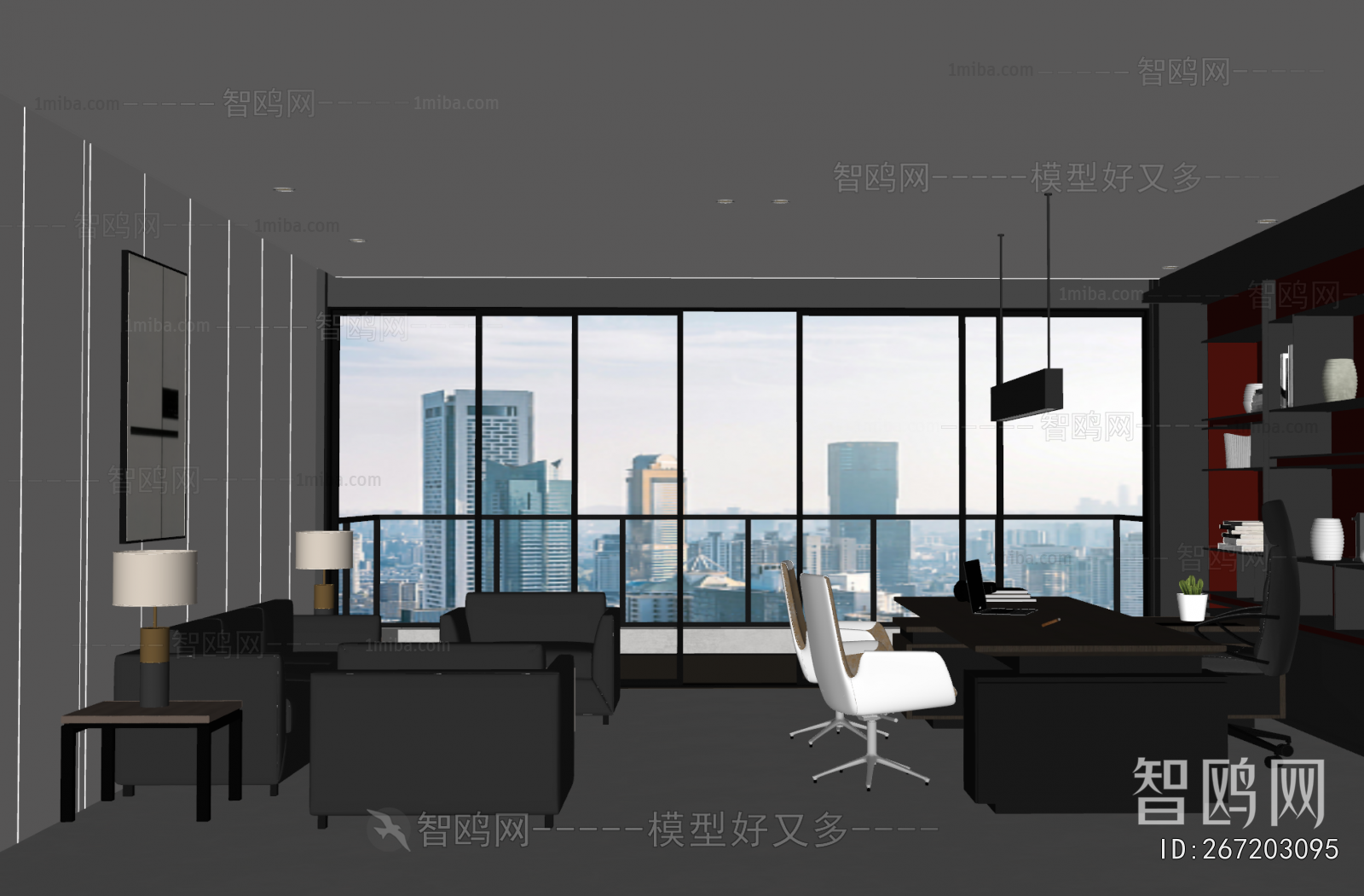 Modern Manager's Office