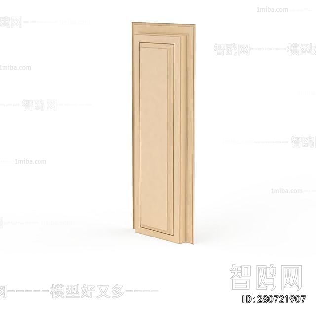 New Chinese Style Single Door
