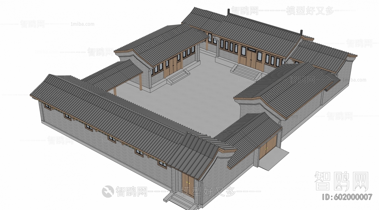 Chinese Style Residential Building