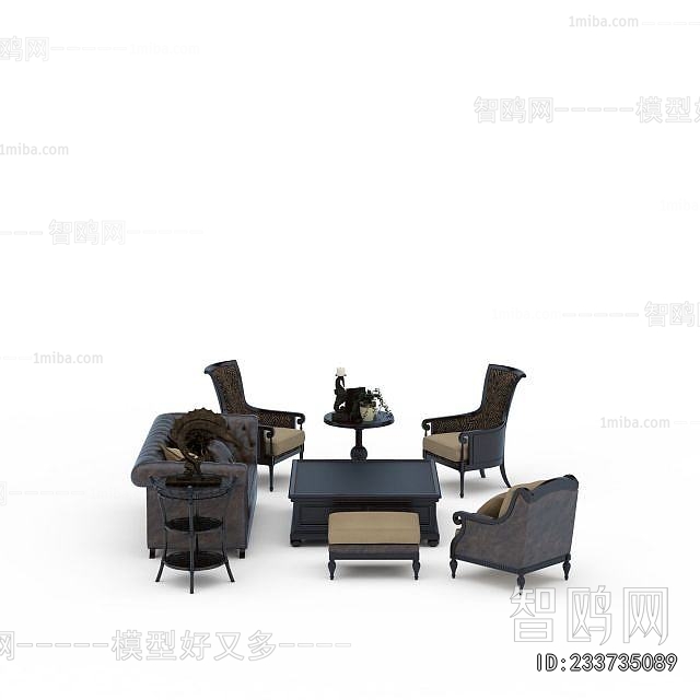 European Style Sofa Combination