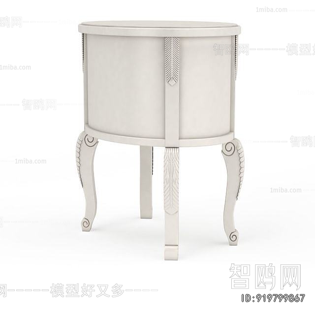 French Style Bedside Cupboard