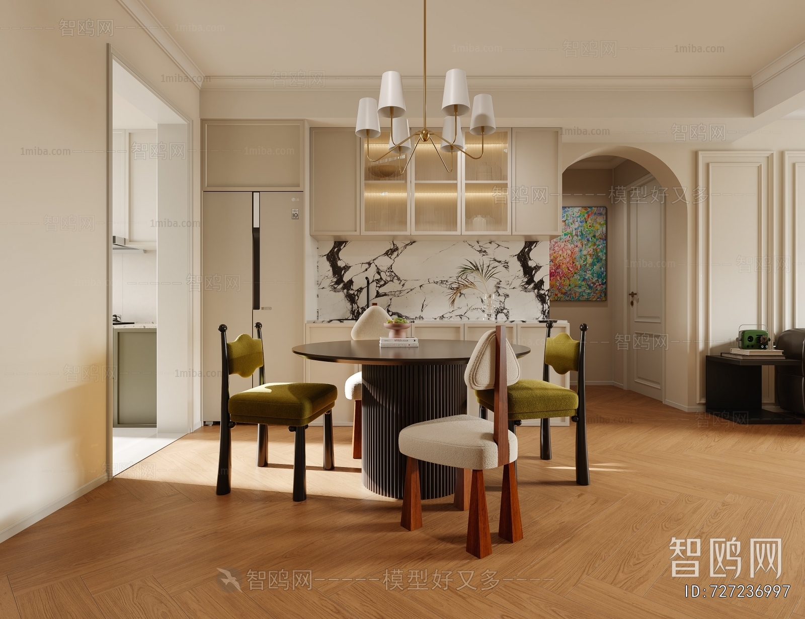 French Style Dining Room