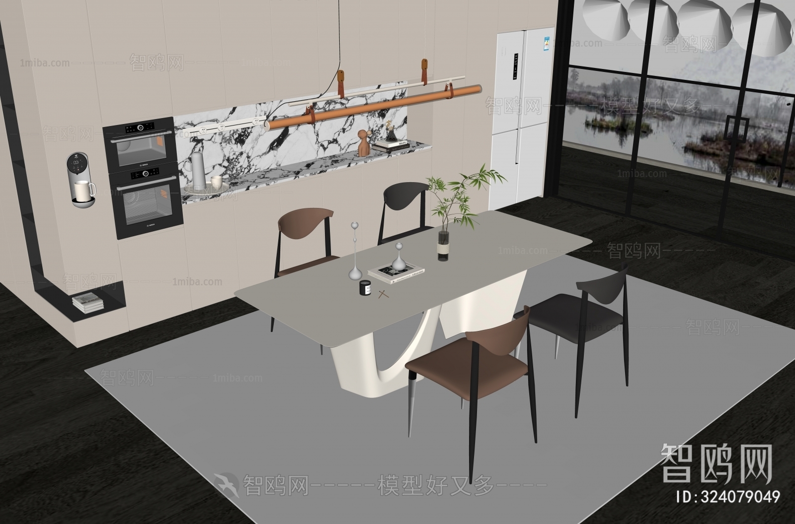 Modern Dining Table And Chairs