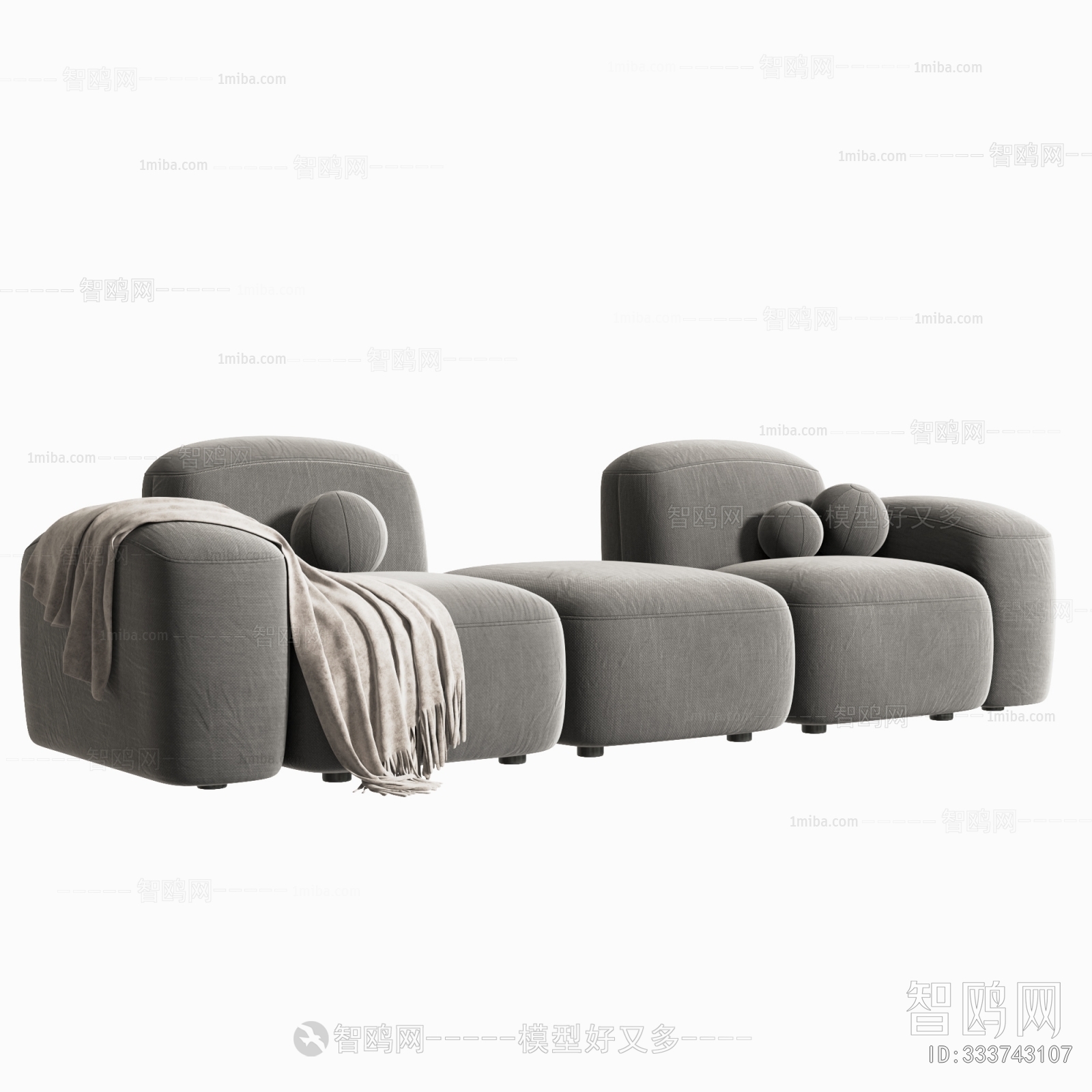 Modern Multi Person Sofa