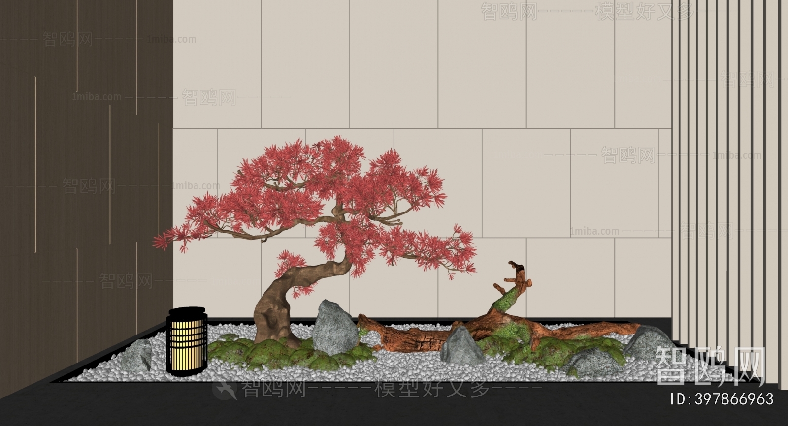 New Chinese Style Plant Landscaping