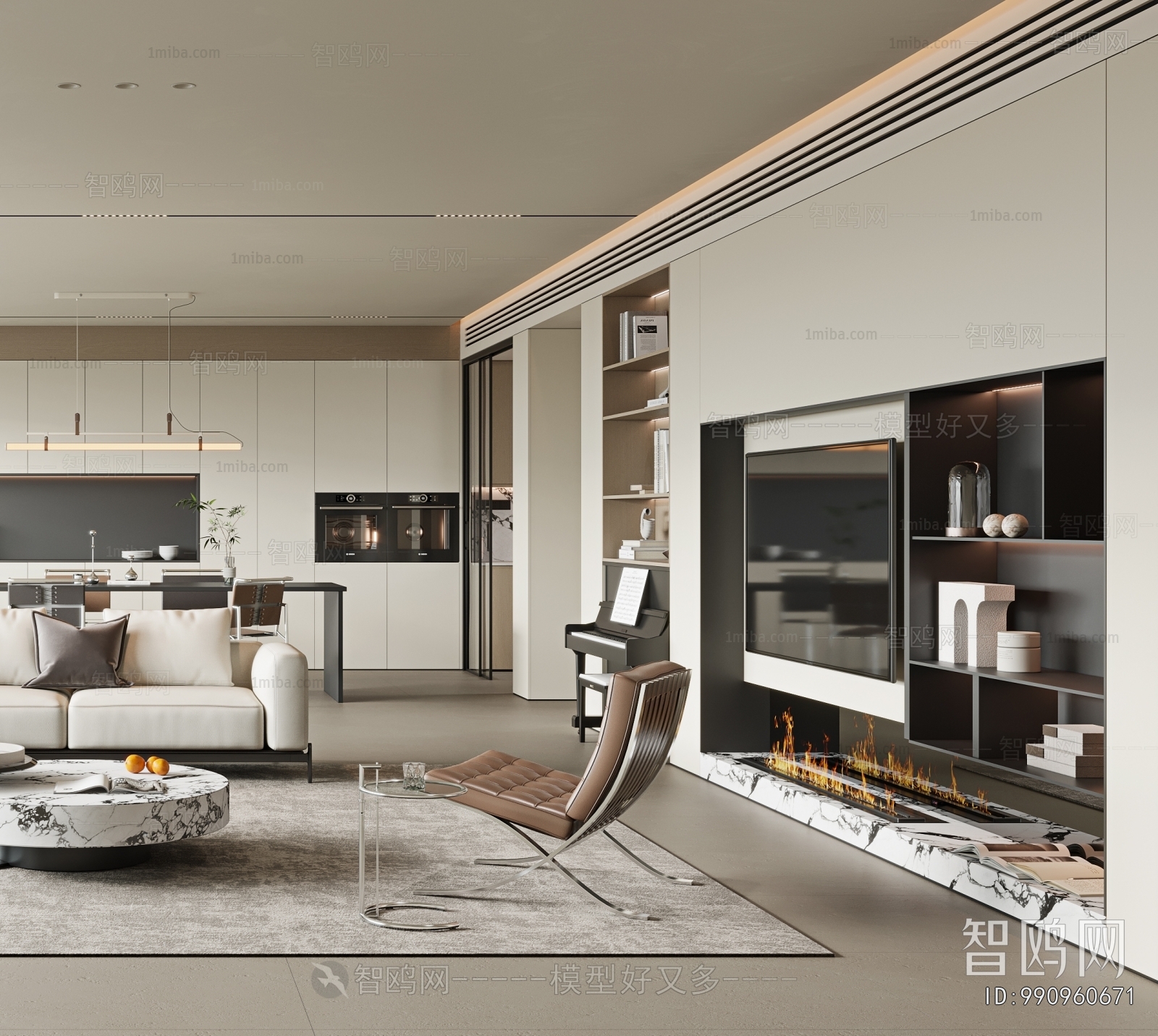 Modern A Living Room