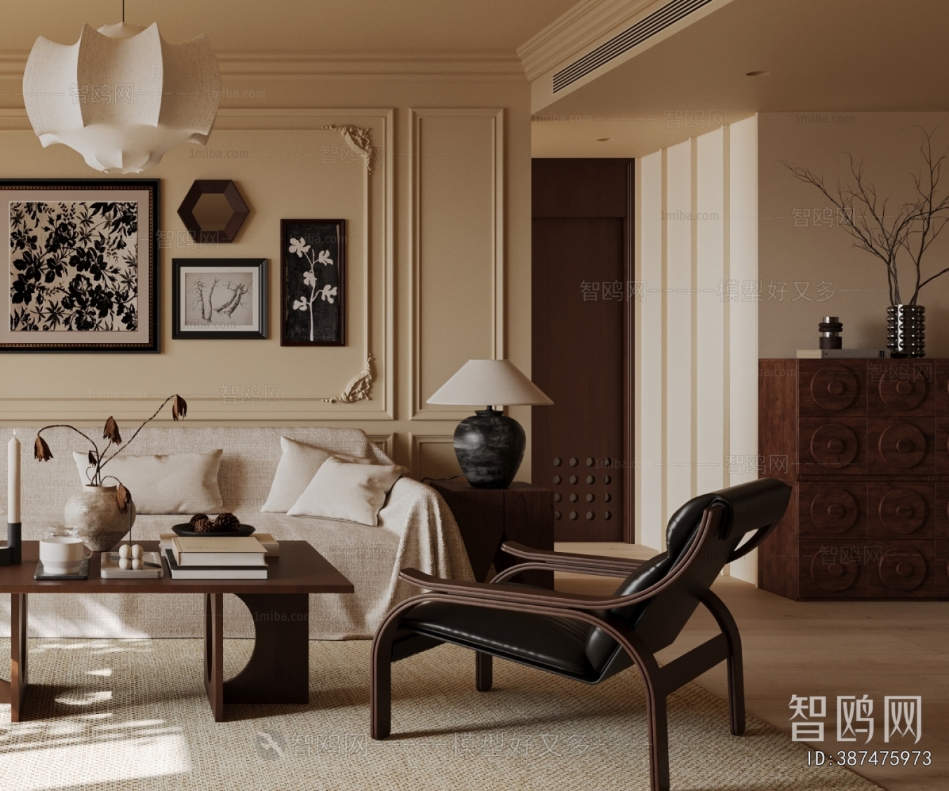 French Style A Living Room