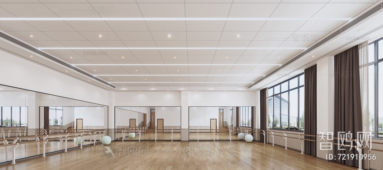 Modern Dance Classroom