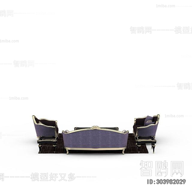 European Style Sofa Combination
