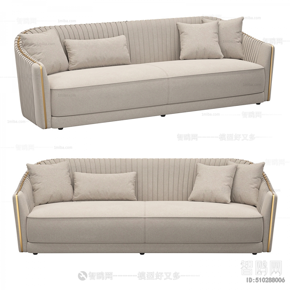 Modern Three-seat Sofa