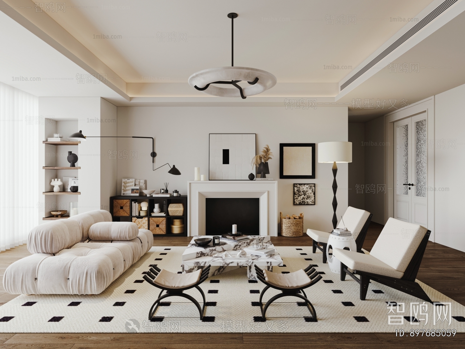 French Style A Living Room