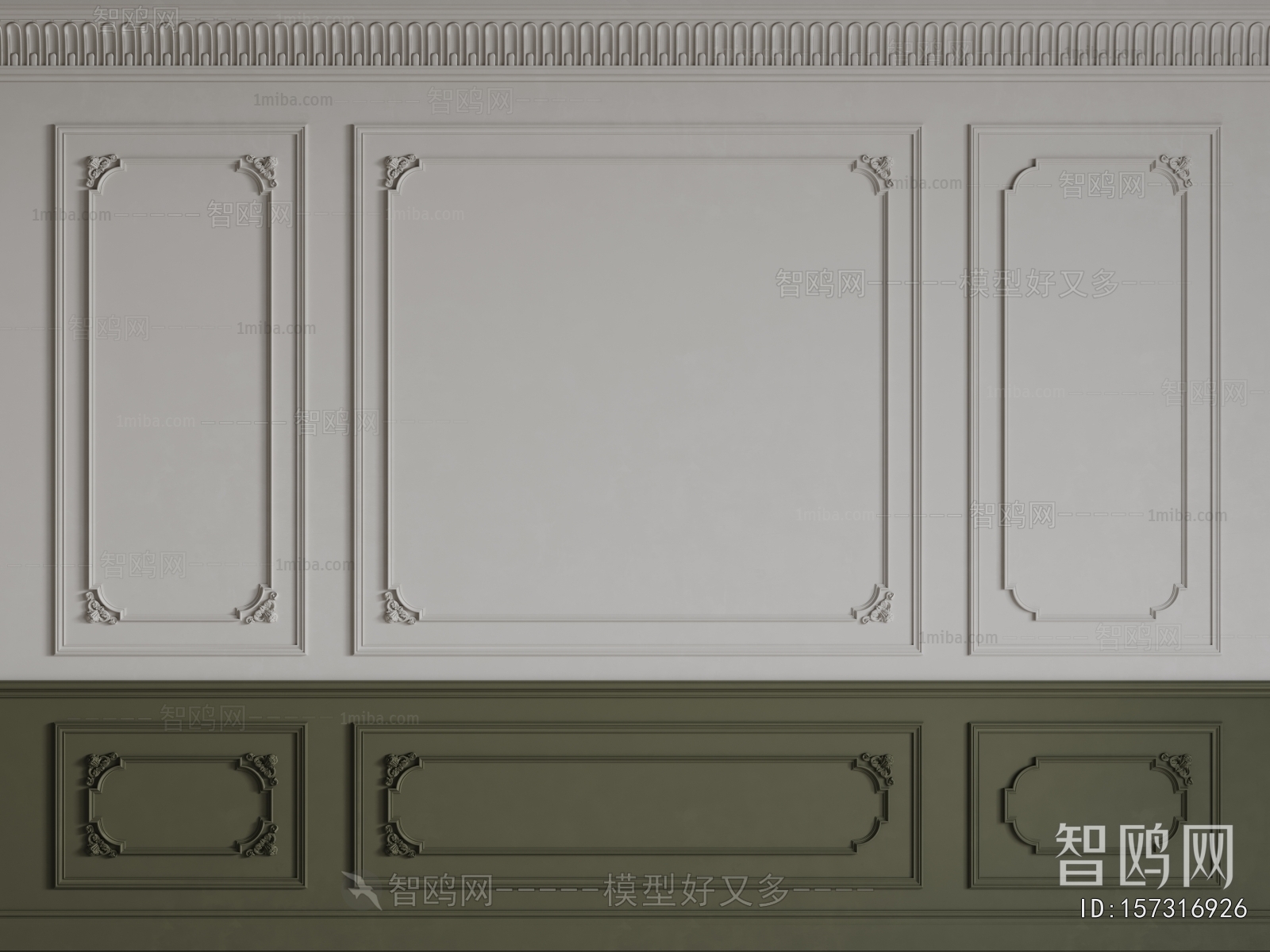 French Style TV Wall