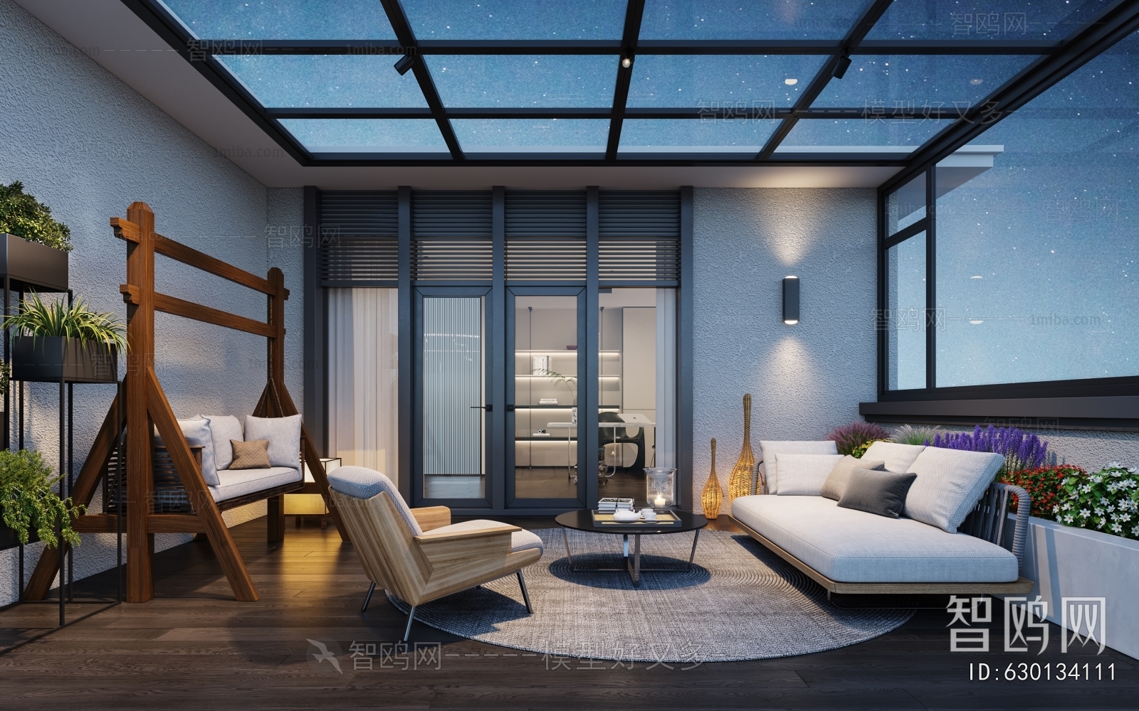 Modern Glass Sun Room