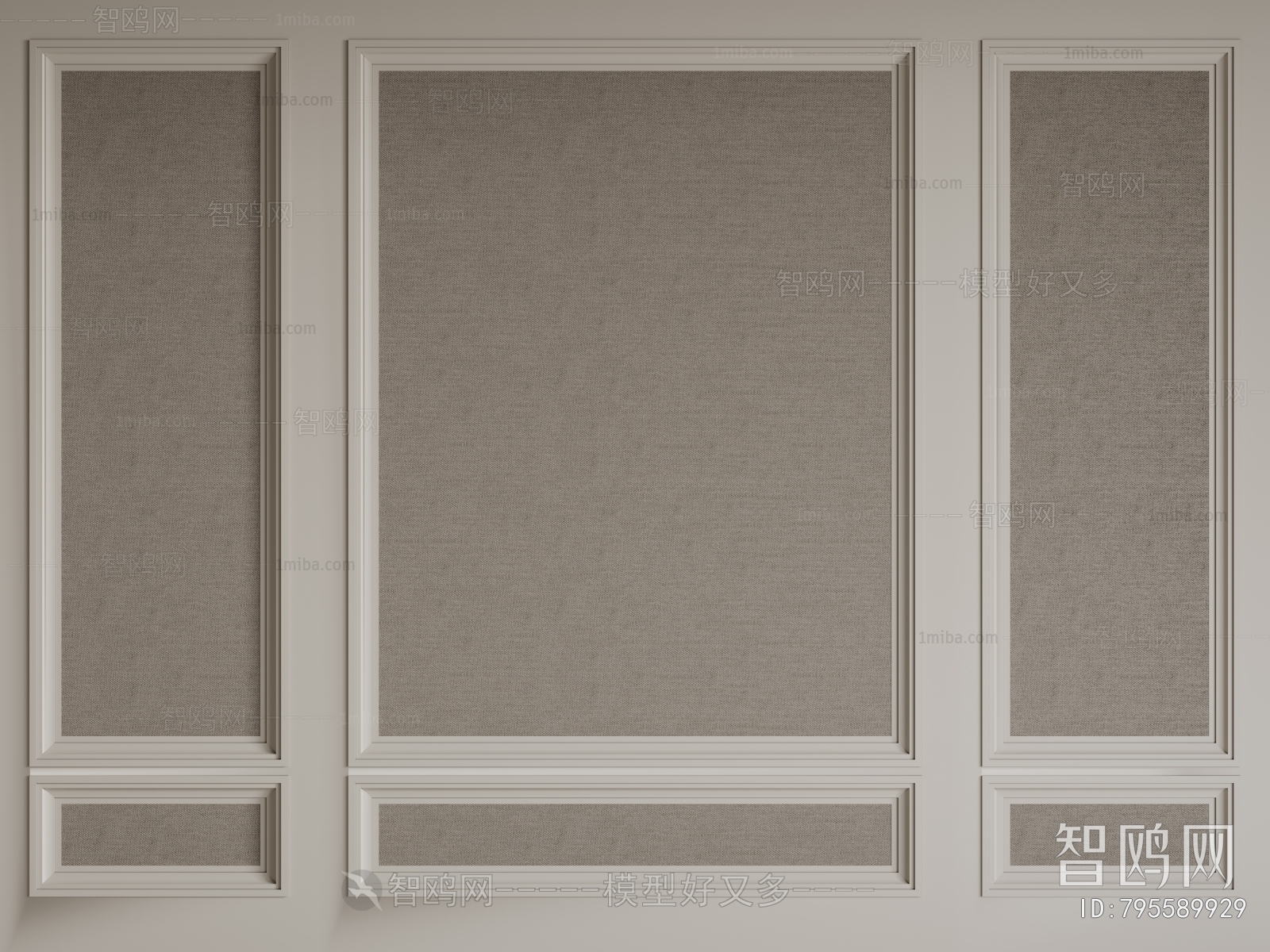 French Style TV Wall