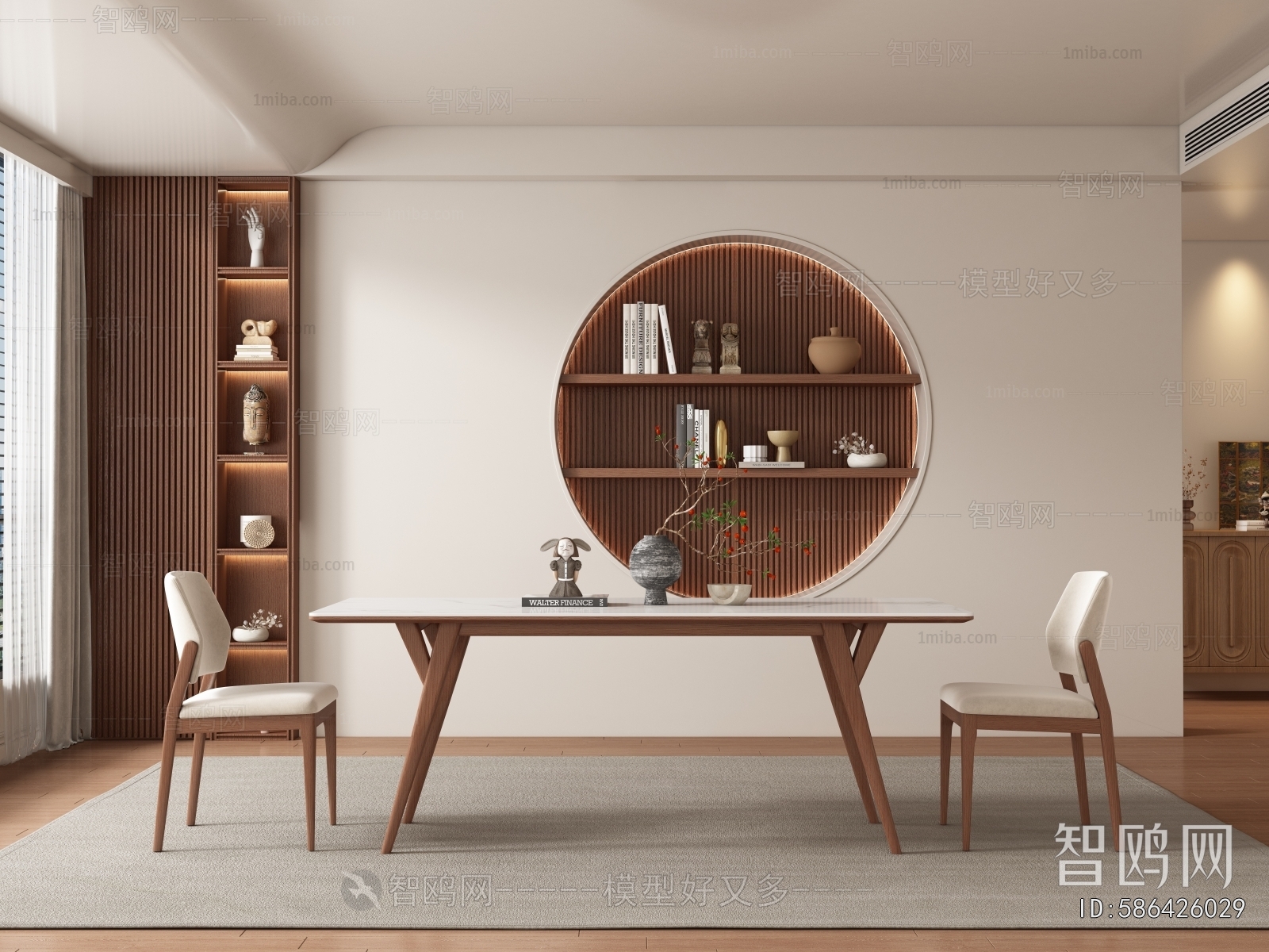 New Chinese Style Dining Room