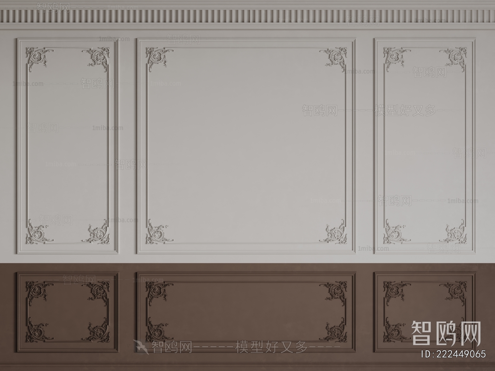 French Style TV Wall