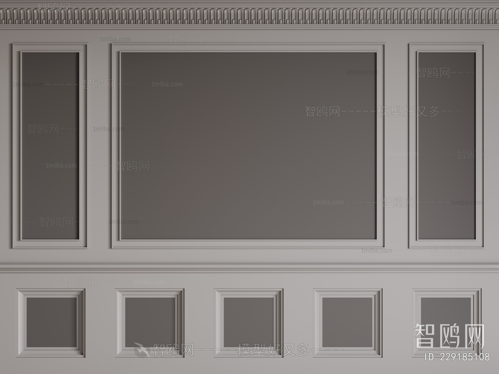 French Style TV Wall