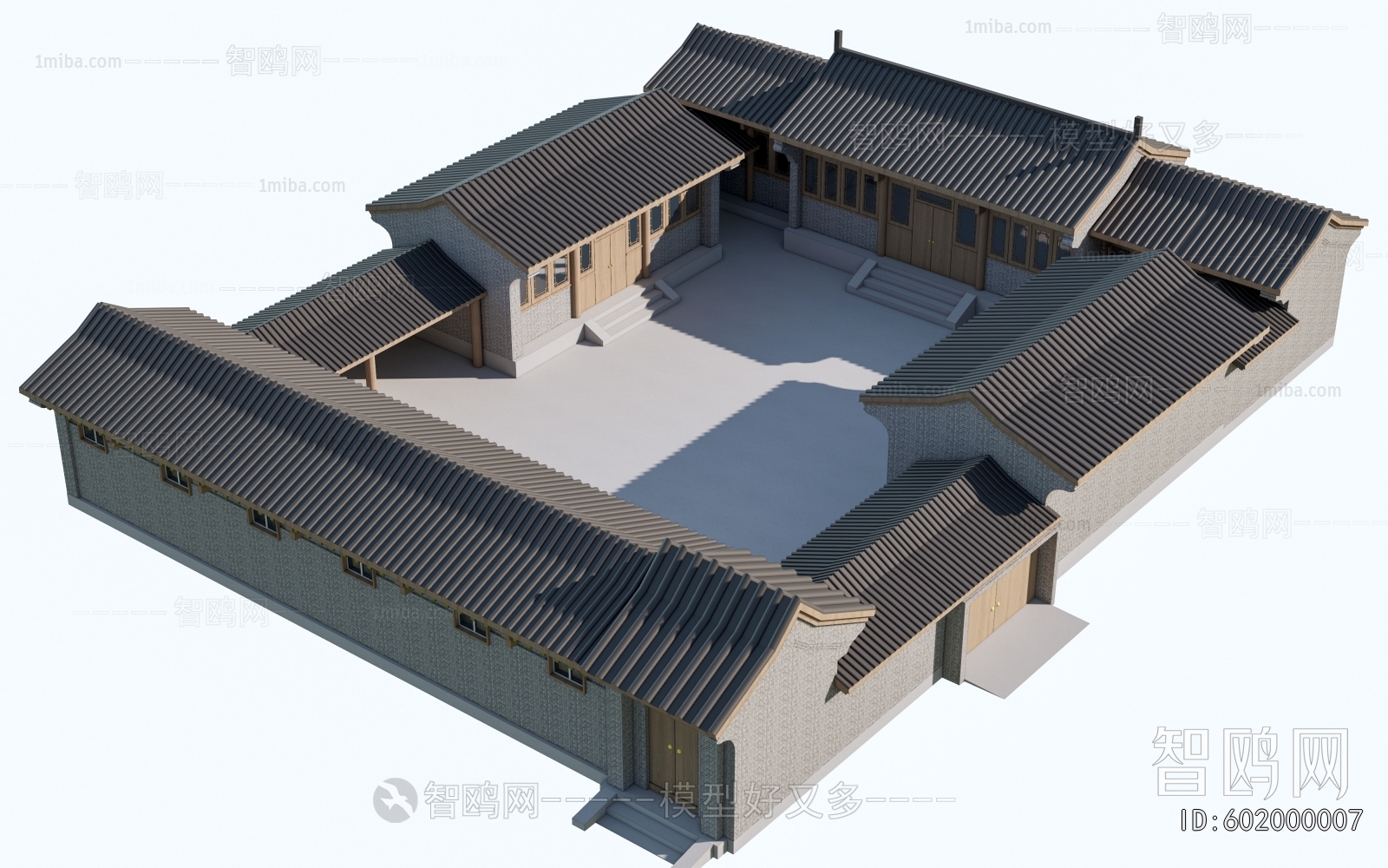 Chinese Style Residential Building