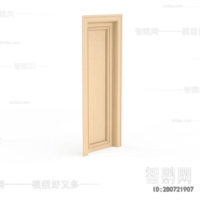 New Chinese Style Single Door