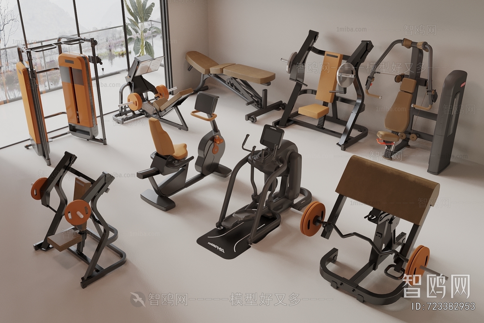 Modern Fitness Equipment