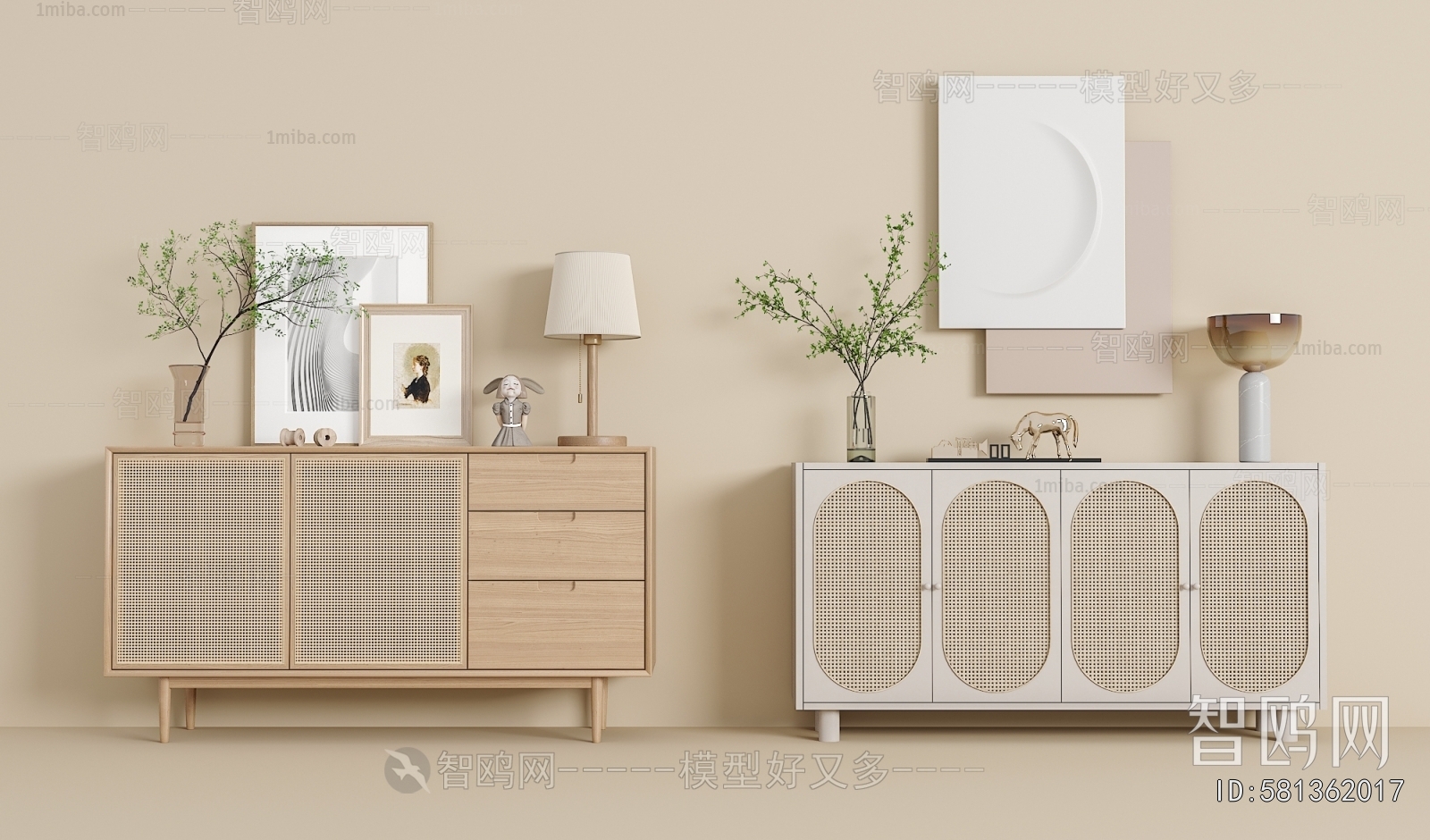 Nordic Style Side Cabinet