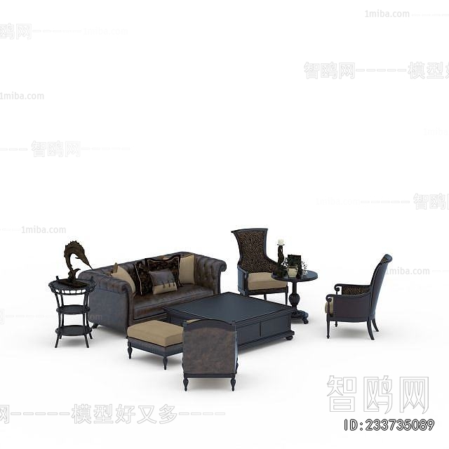 European Style Sofa Combination