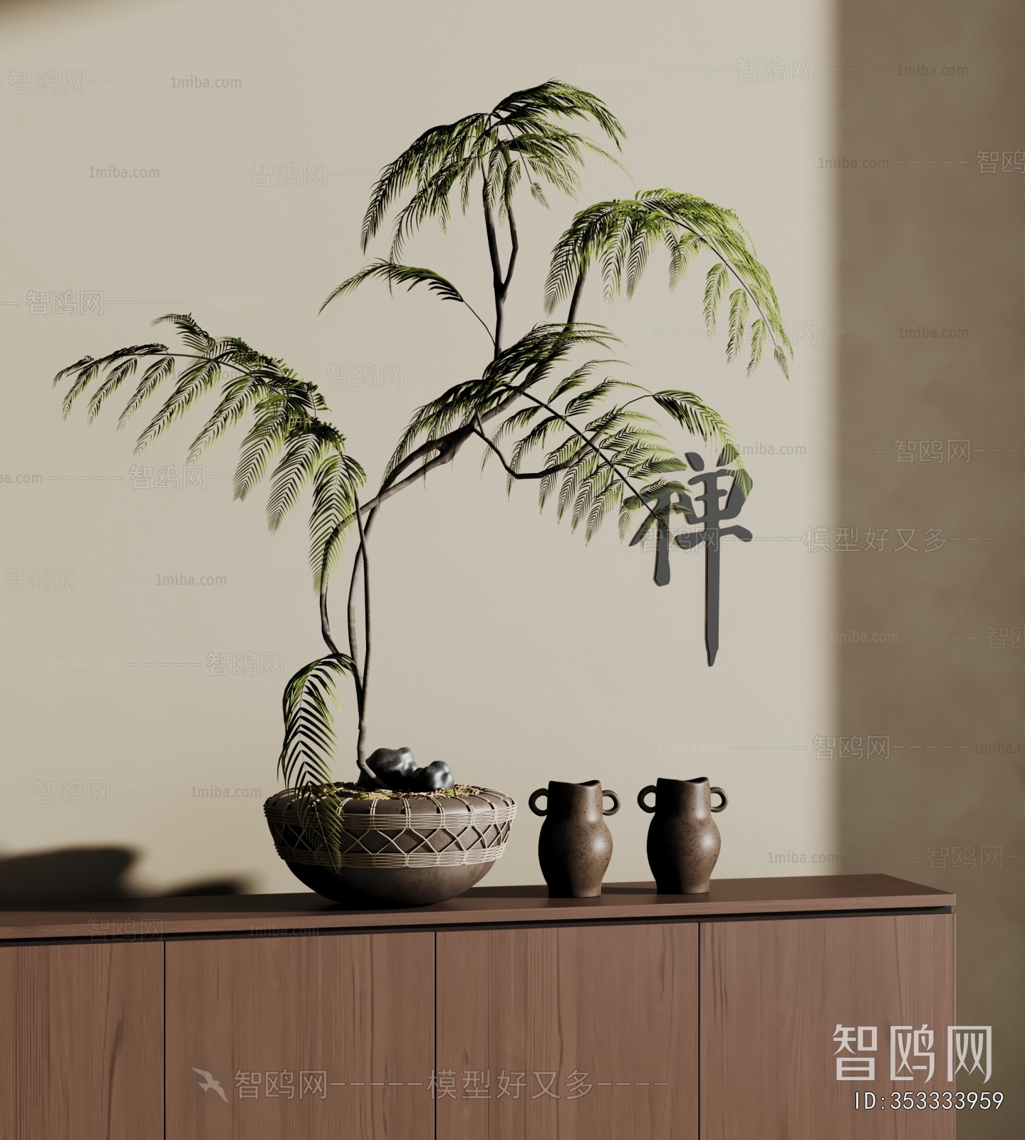 New Chinese Style Bonsai