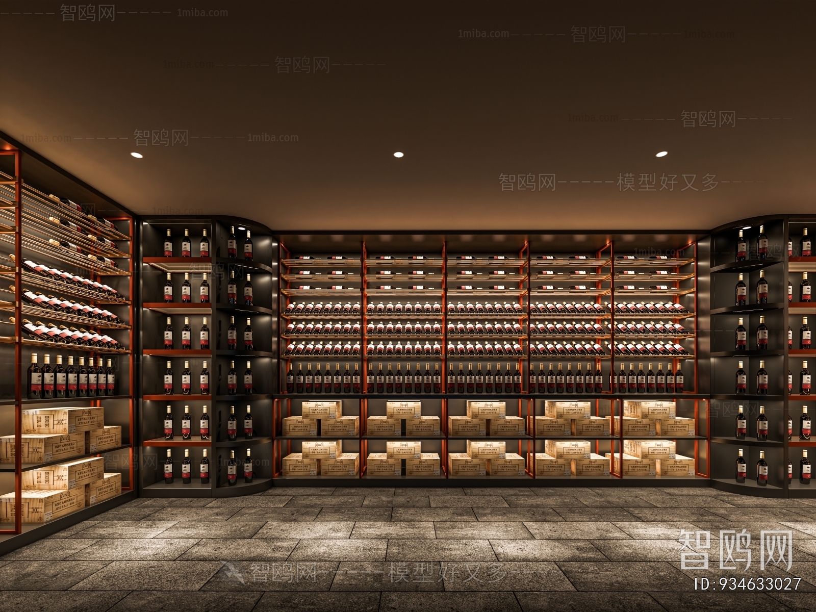 Modern Wine Cellar/Wine Tasting Room