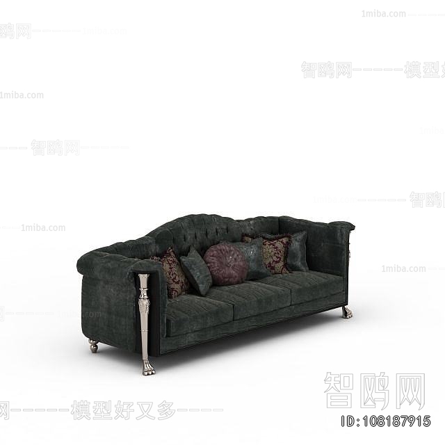 European Style Three-seat Sofa
