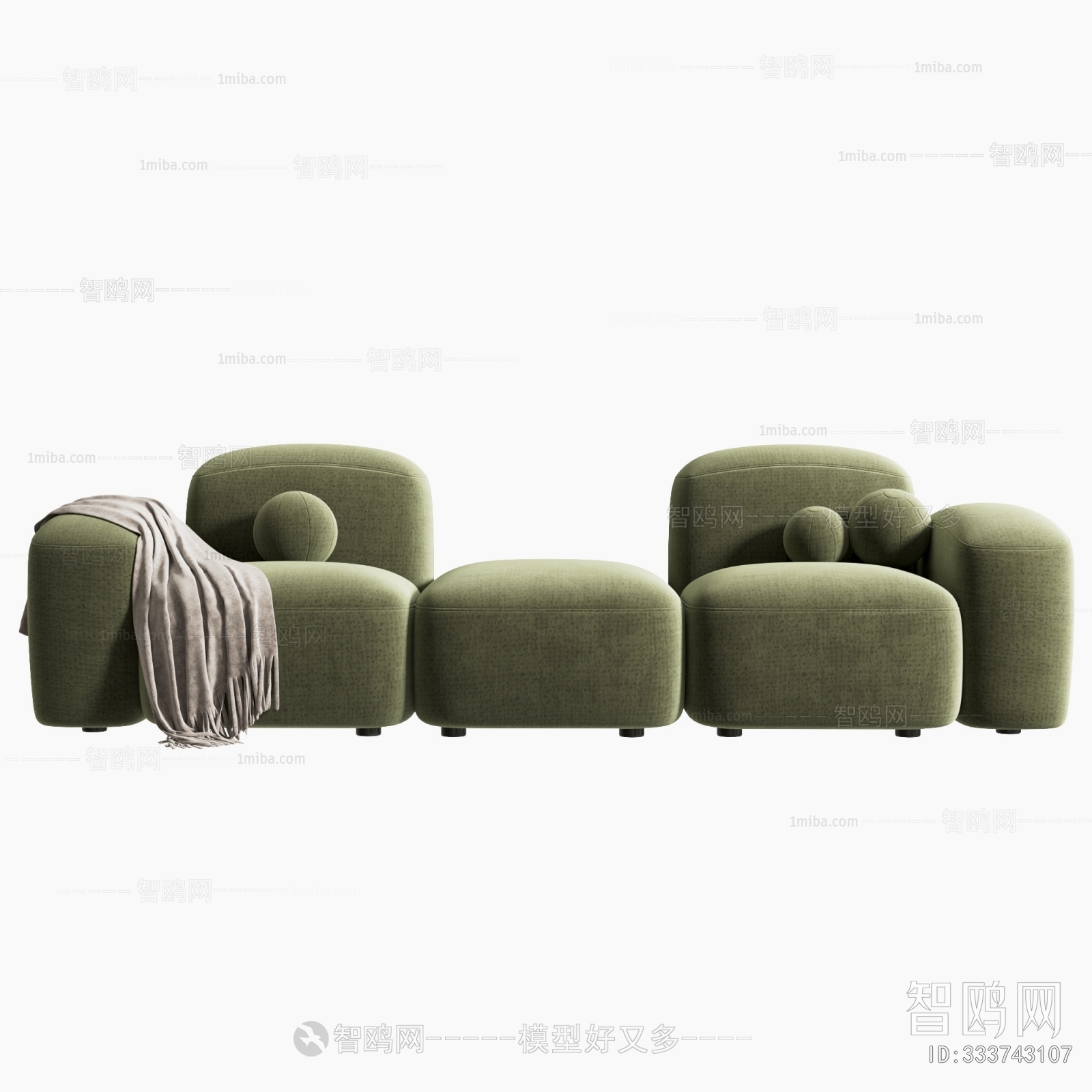 Modern Multi Person Sofa