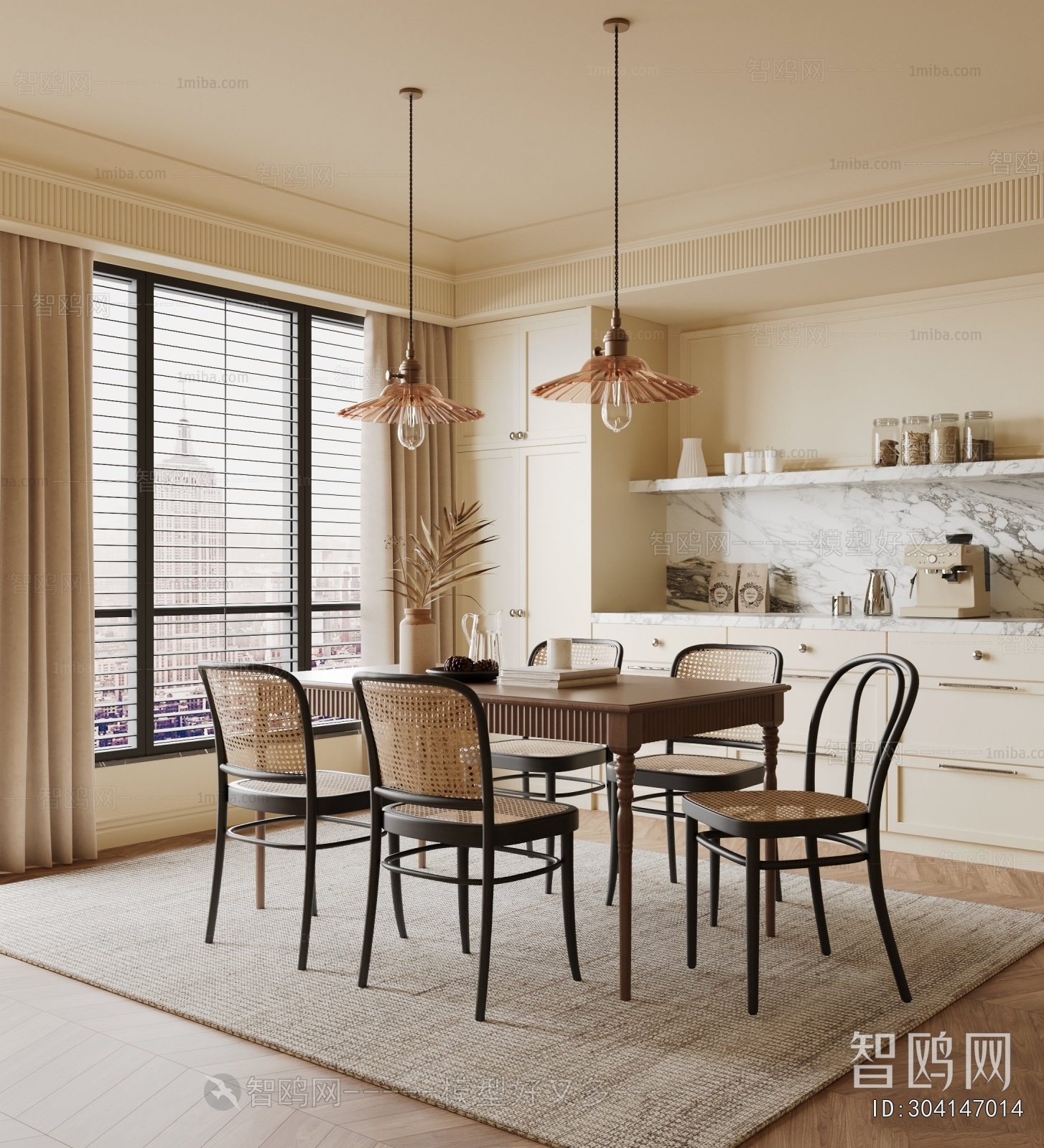 French Style Dining Room