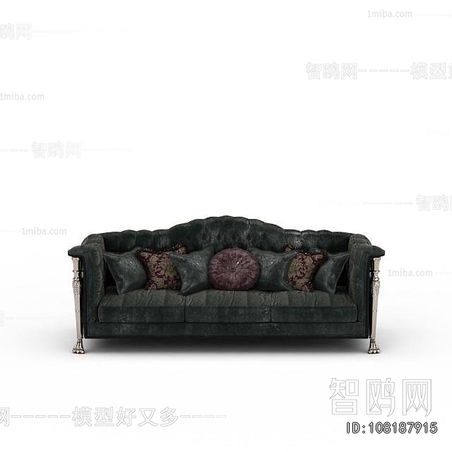 European Style Three-seat Sofa