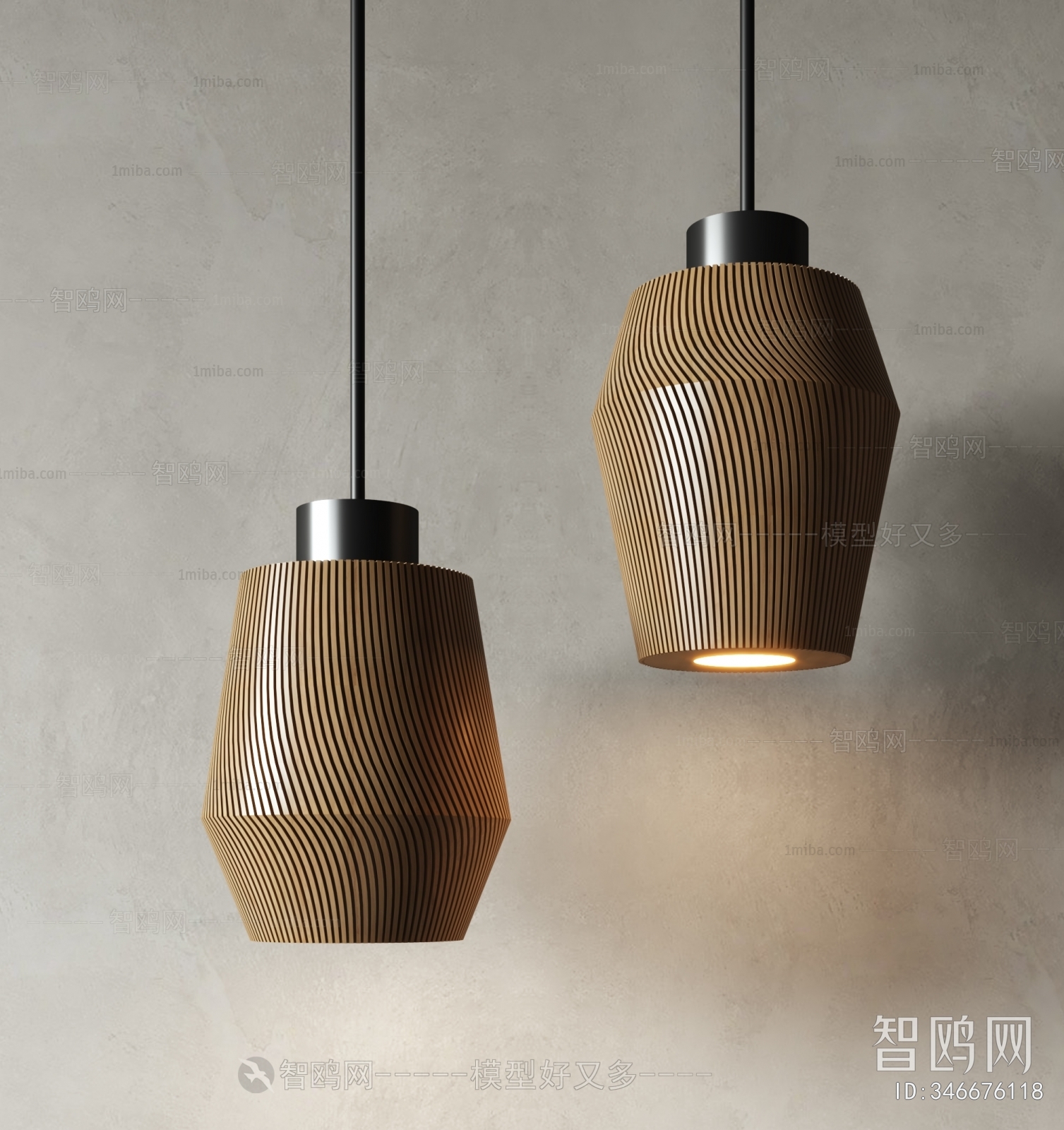 Wabi-sabi Style Droplight