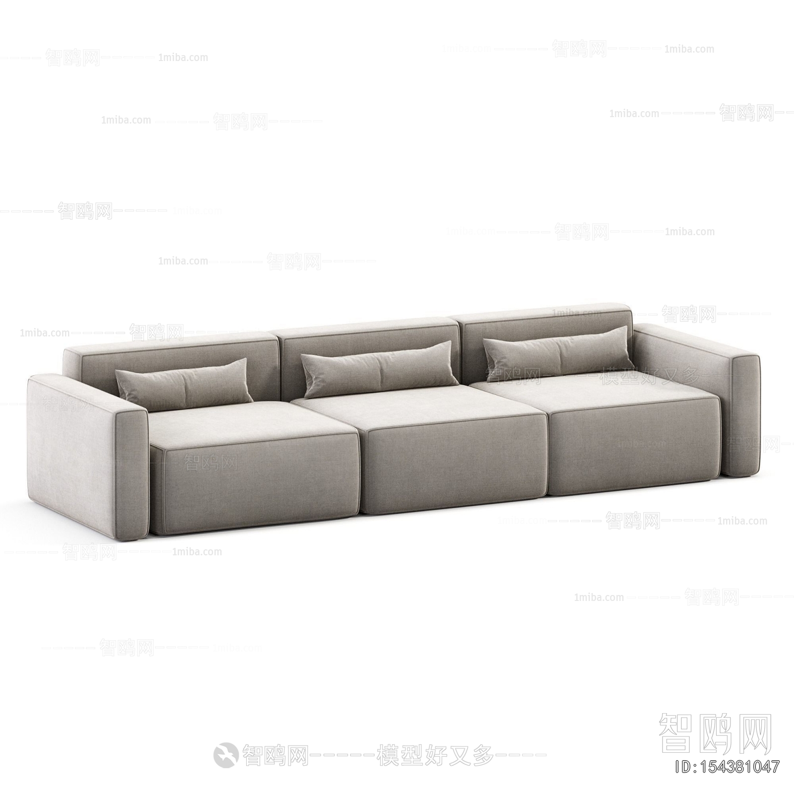 Modern Three-seat Sofa