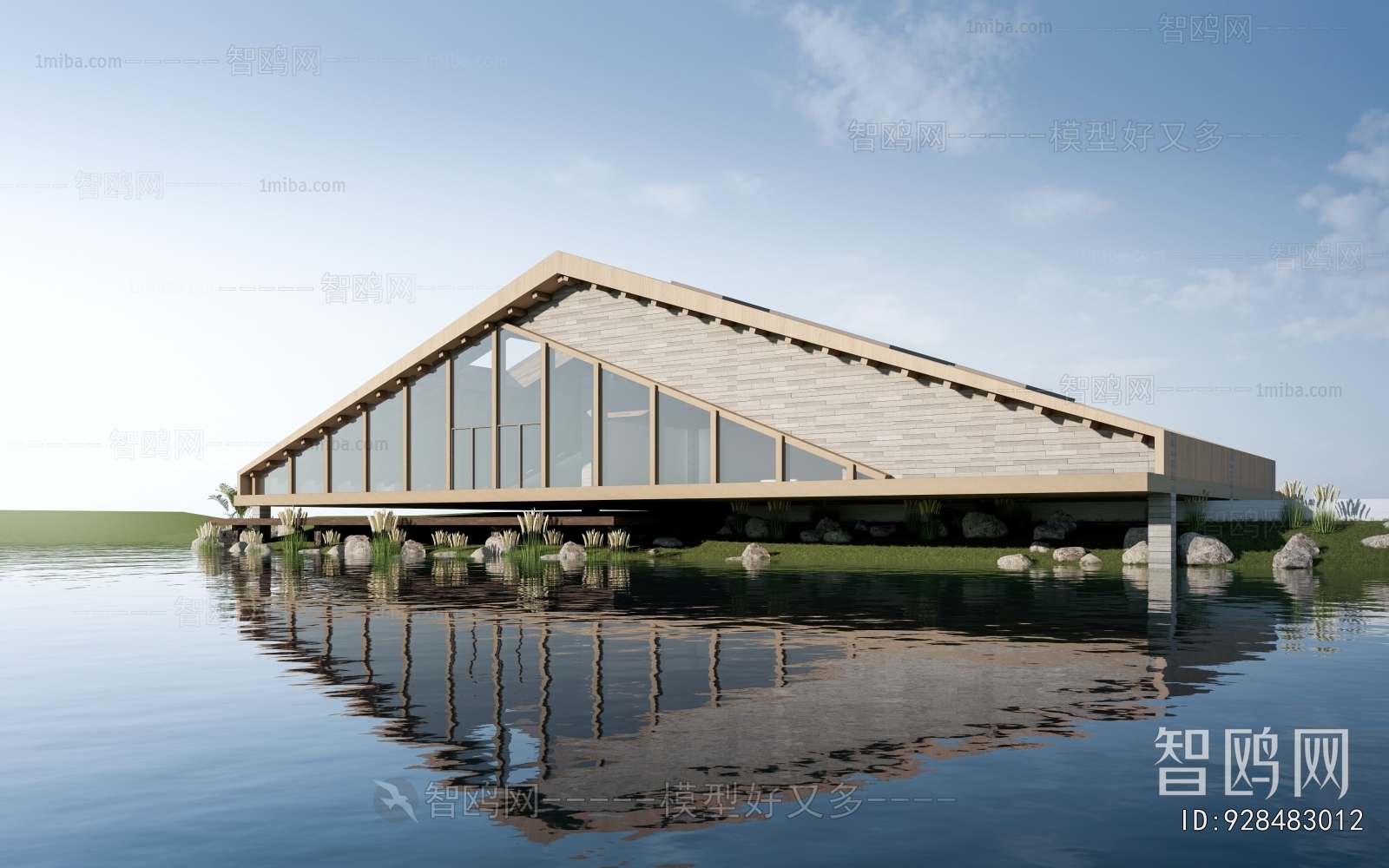 Modern Appearance Of Commercial Building