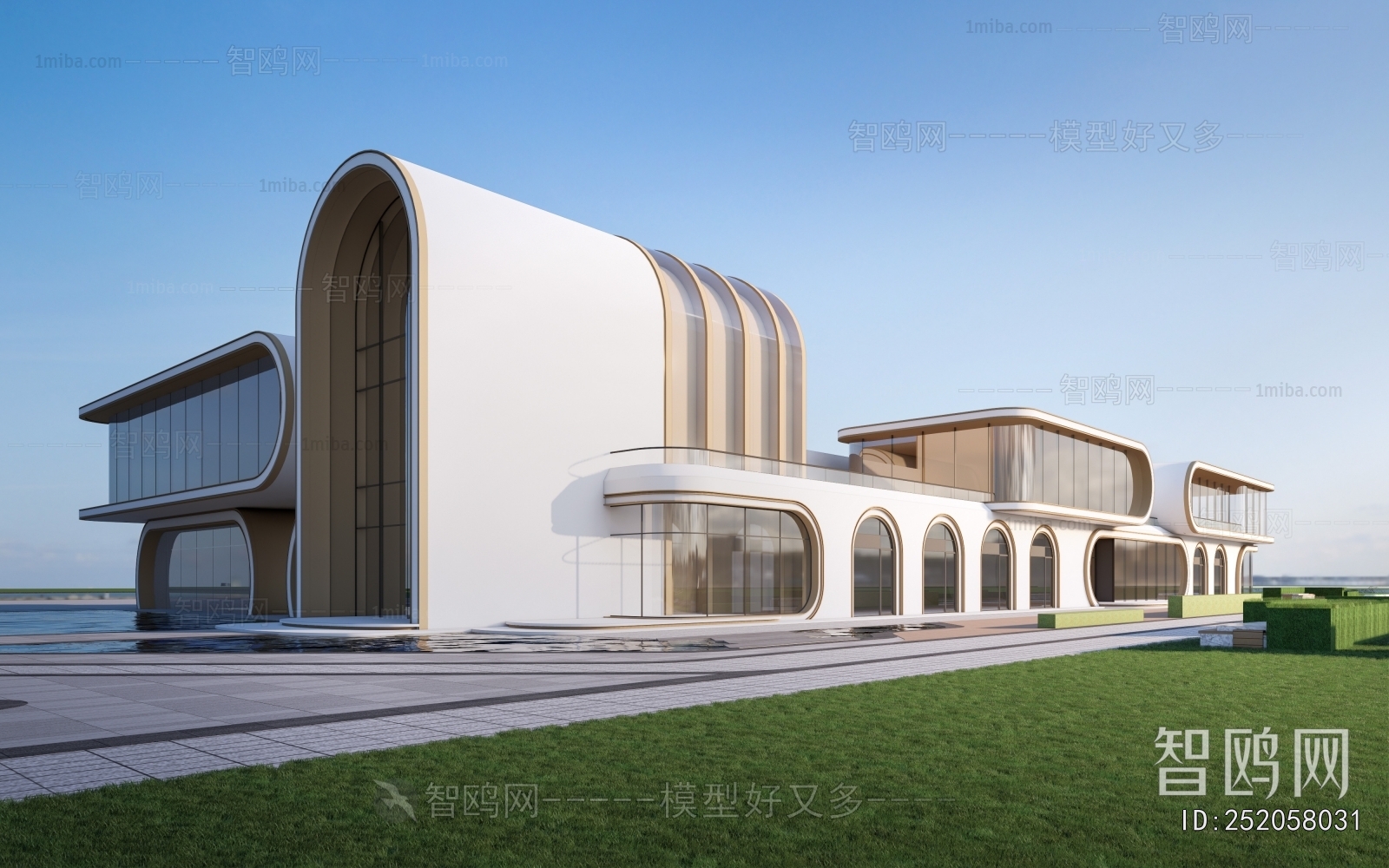 Modern Appearance Of Commercial Building